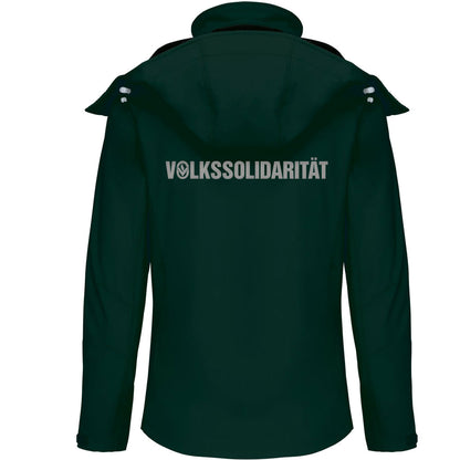 Damen Softshell-Jacke mit abnehmbarer Kapuze