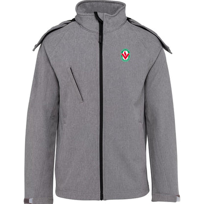 Damen Softshell-Jacke mit abnehmbarer Kapuze