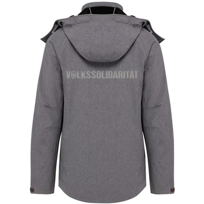 Damen Softshell-Jacke mit abnehmbarer Kapuze