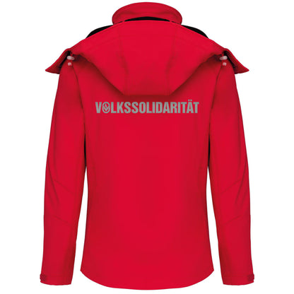 Damen Softshell-Jacke mit abnehmbarer Kapuze
